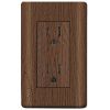 TOMACORRIENTE P/EMPOTRAR 2 SERV. POLARIZADO MADERA MAVIJU 15 AMP - 125/250V